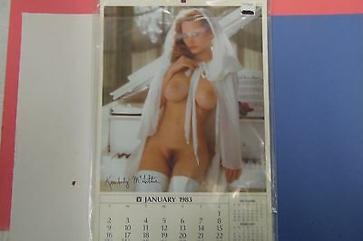 Playboy 1983 Playmate Calendar Kimberly McArthur 062816lm-ep - Used