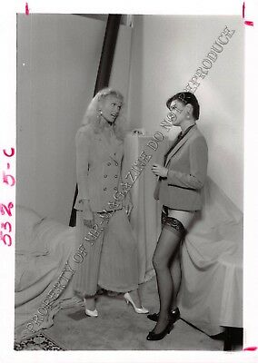 Adult Vintage B&W Photo 5x7 HOM Bondage Beautiful Blonde Ready to be Bound 54VL
