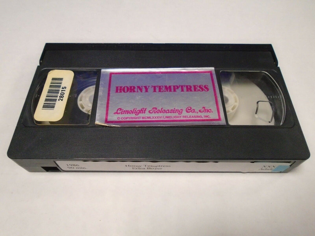 Horny Temptress Limlight Releasing 1986 Erica Boyer 90mins Adult VHS 050119AMP2