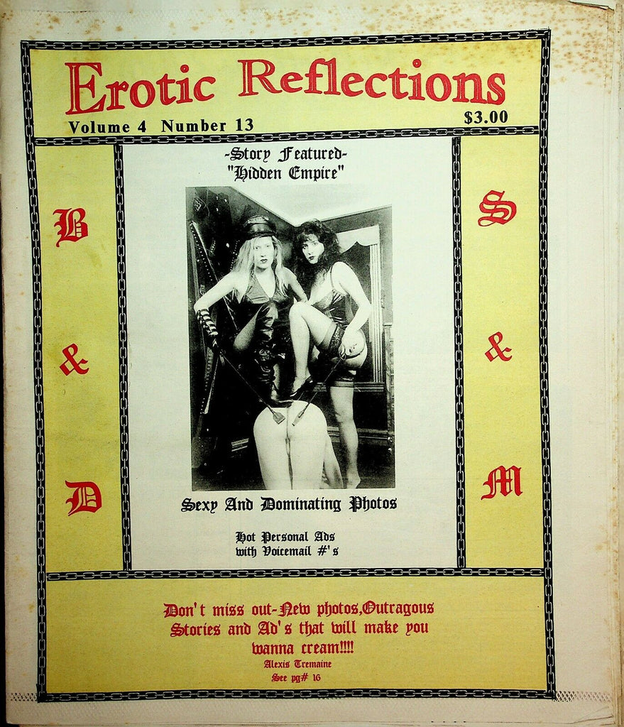 Erotic Reflections Newspaper Sexy And Dominating vol.4 #13 1993 022120lm-ep2