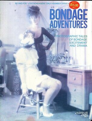 Bondage Adventures Magazine Olivia Chase #3 1989 042418lm-ep - Used