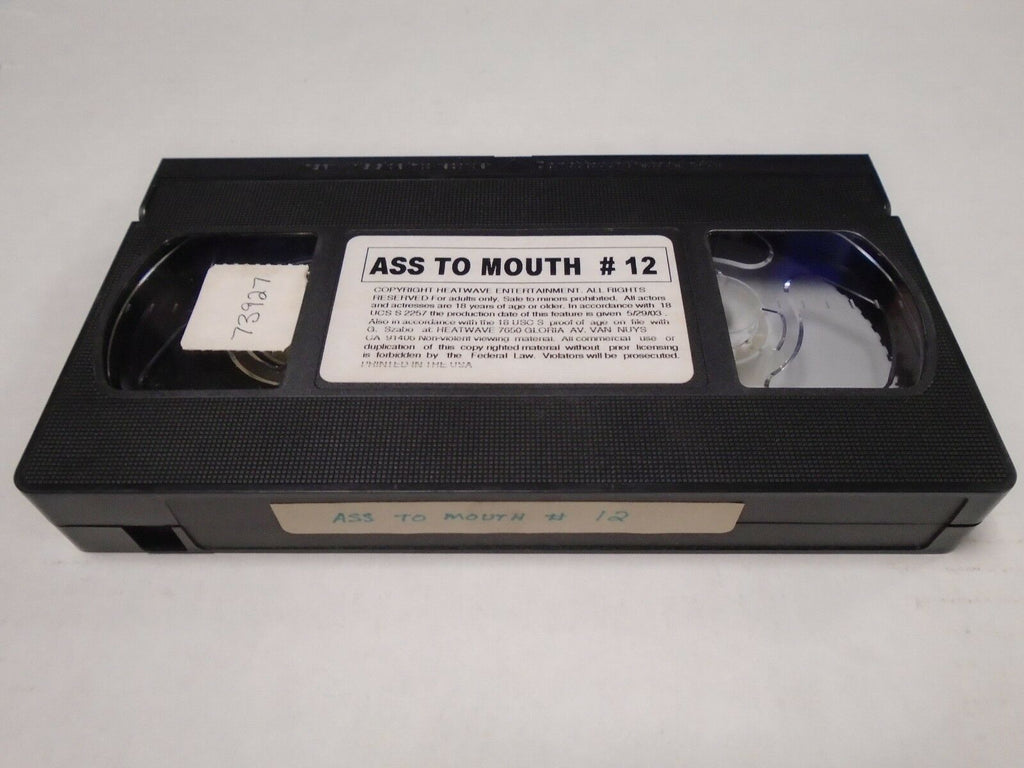 Ass to Mouth #12 Heatwave Adult VHS 012419AMP