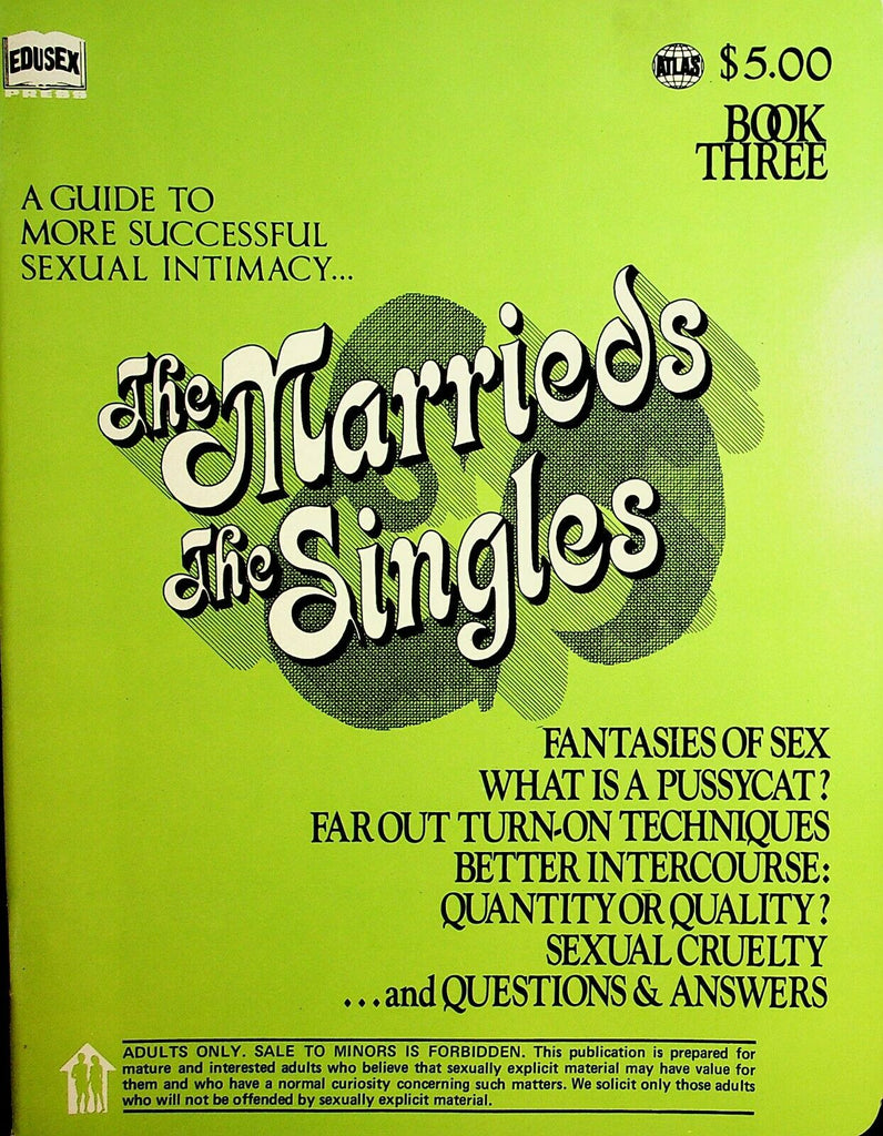 The Marrieds The Singles Successful Sexual Intimacy #3 1973 031720lm-ep