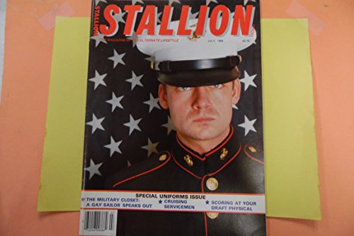 Stallion Gay Men's Magazine Special Uniforms Issue July 1984