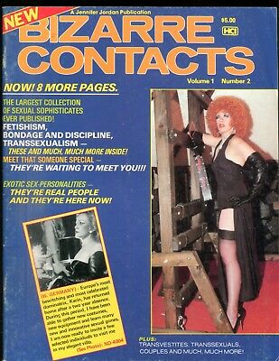 Bizarre Contacts Fetish Magazine vol.1 #2 1980 050318lm-ep2 - Used