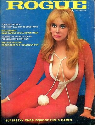 Rogue Busty Vintage Magazine Supersexy Xmas Issue December 1968 102418lm-ep