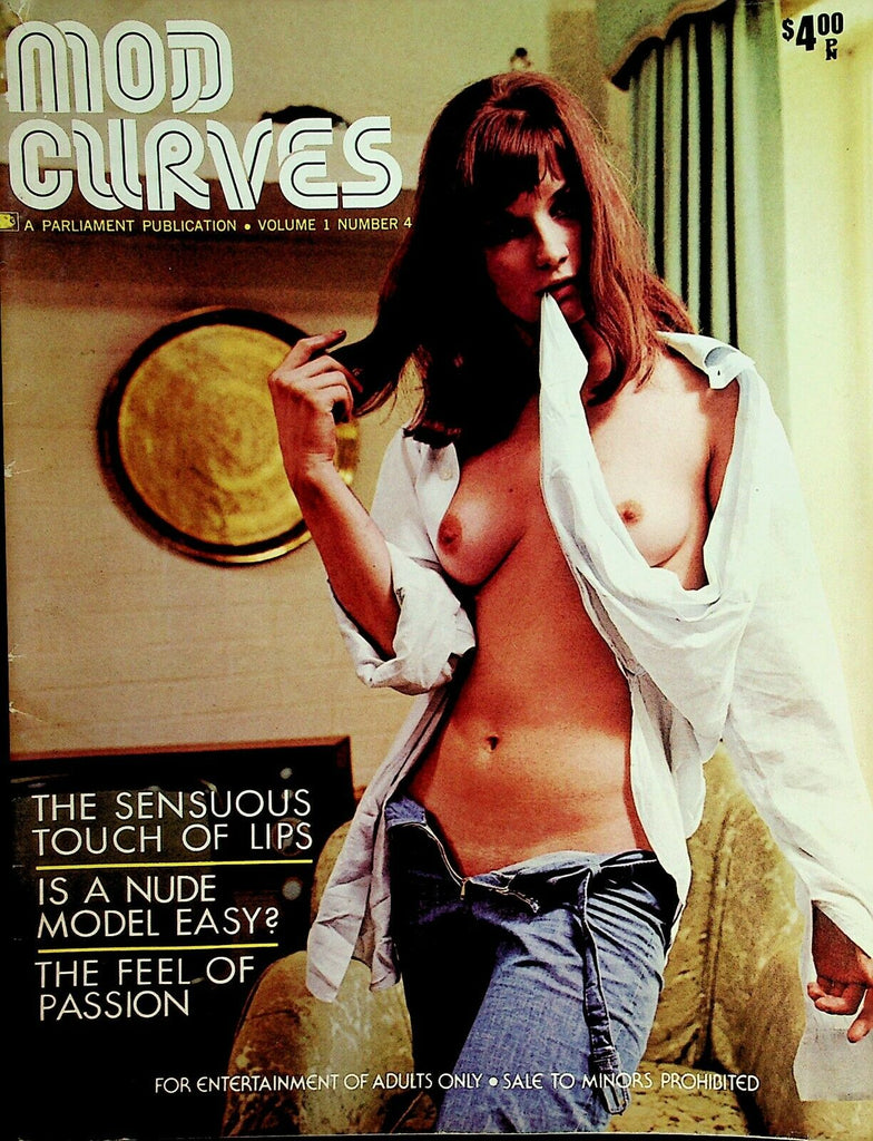 Mod Curves Magazine The Sensuous Touch Of Lips vol.1 #4 May 1975 012221lm-ep