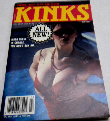 Kinks Digest Magazine"You Dont Say No" Fall 1992 nm070313lm-ep