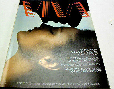 Viva Adult Magazine "Men Lose Their Virginity" March 1975 ex61813-Lm-ep