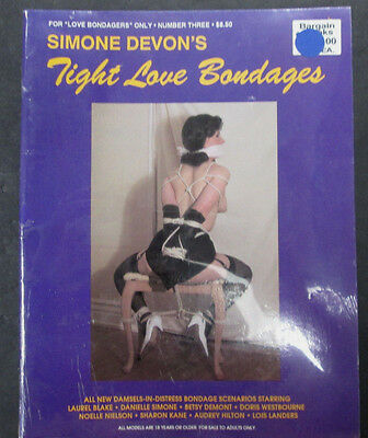 Simone Devon's Tight Love Bondage Magazine Laurel Blake #3 ex 061015lm-ep