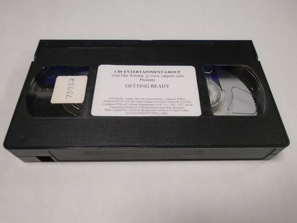 Getting Ready CDI Entertainment Group Adult VHS 031419AMP