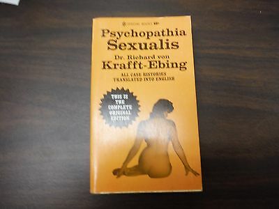 Psychopathia Sexualis by Richard Von Krafft-Ebing Adult Novel 100115tjp