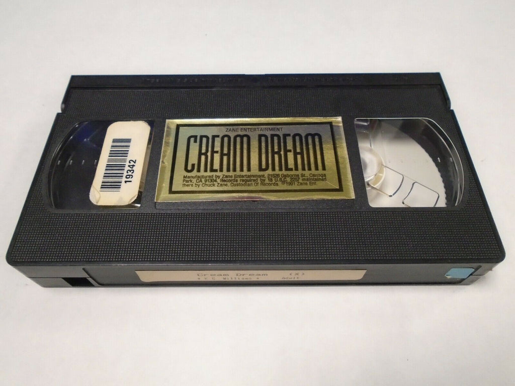Cream Dream KC Williams Zane Ent 1991 Adult VHS 021419AMP2