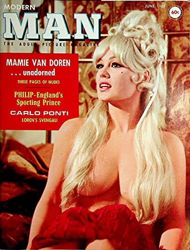 Modern Man Men's Magazine Mamie Van Doren / Sophia Loren June 1965 101426AMP-