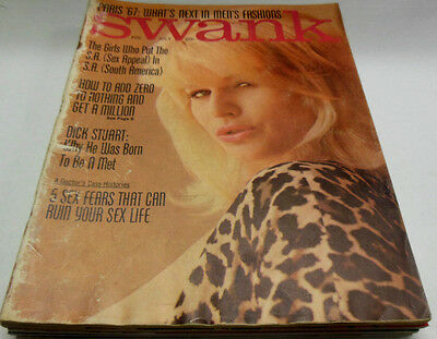 Swank Busty Adult Magazine Sex Appeal July 1966 gd 052614lm-ep