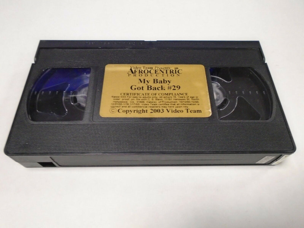 My Babe Got Back #29 Afrocentric Prod 2003 Adult VHS 050719AMP2