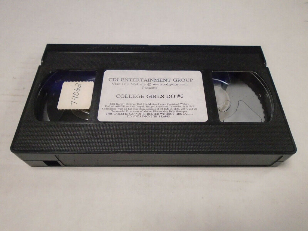 College Girls Do #6 CDI Entertainment Adult VHS 032019AMP3