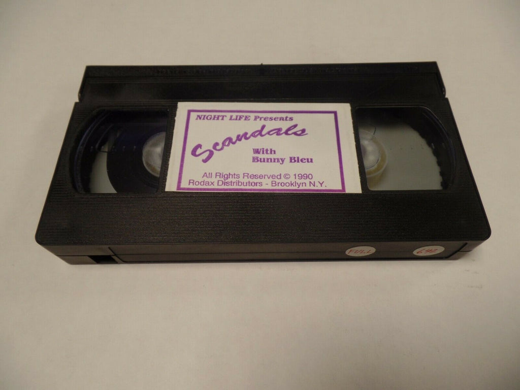 Scandals with Bunny Bleu Night Light 1990 Adult VHS 051719AMP3