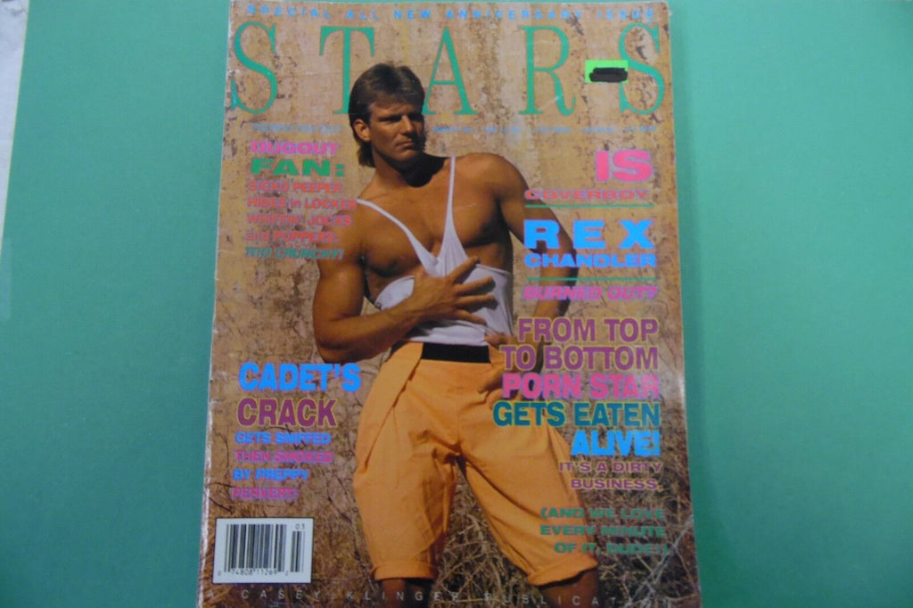 Stars Gay Magazine Rex Chandler March 1991 113016lm-ep