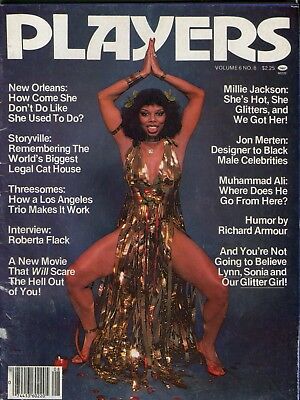 Players Magazine Millie Jackson/ Muhammad Ali vol.6 #8 1980 101817lm-ep2