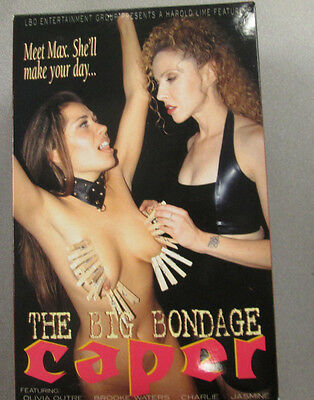 The Big Bondage Caper Adult VHS Tape Olivia Outre 60min XXX ex 122914lm-ep7