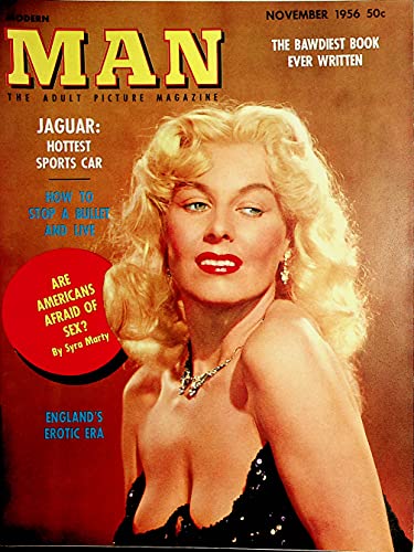 Modern Man Magazine Covergirl Syra Marty November 1956 051826AMP-