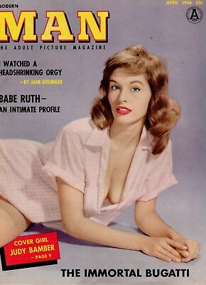 Modern Man Magazine Babe Ruth Intimate Profile April 1958 102914lm-epa