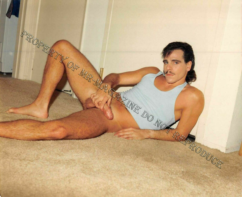 Gay Male 4x5 Photo Nude Sexy Thick Big Dick Hunky Beefcake Penis Out 266FJ