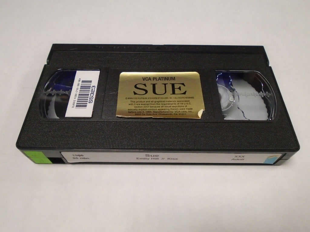 Sue Emily Hill Kiss 1995 85mins Adult VHS 031419AMP3