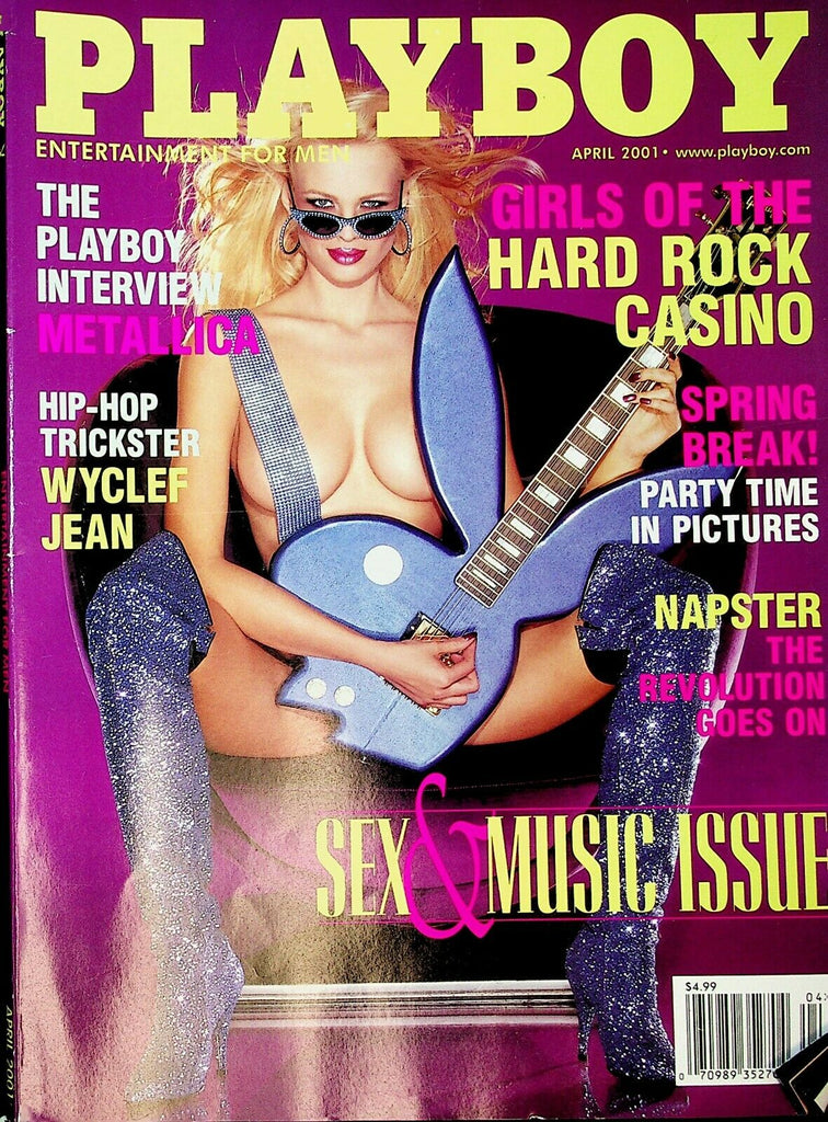 Playboy Magazine Girls Of Hard Rock Casino / Sex & Music Issue  021926lmp