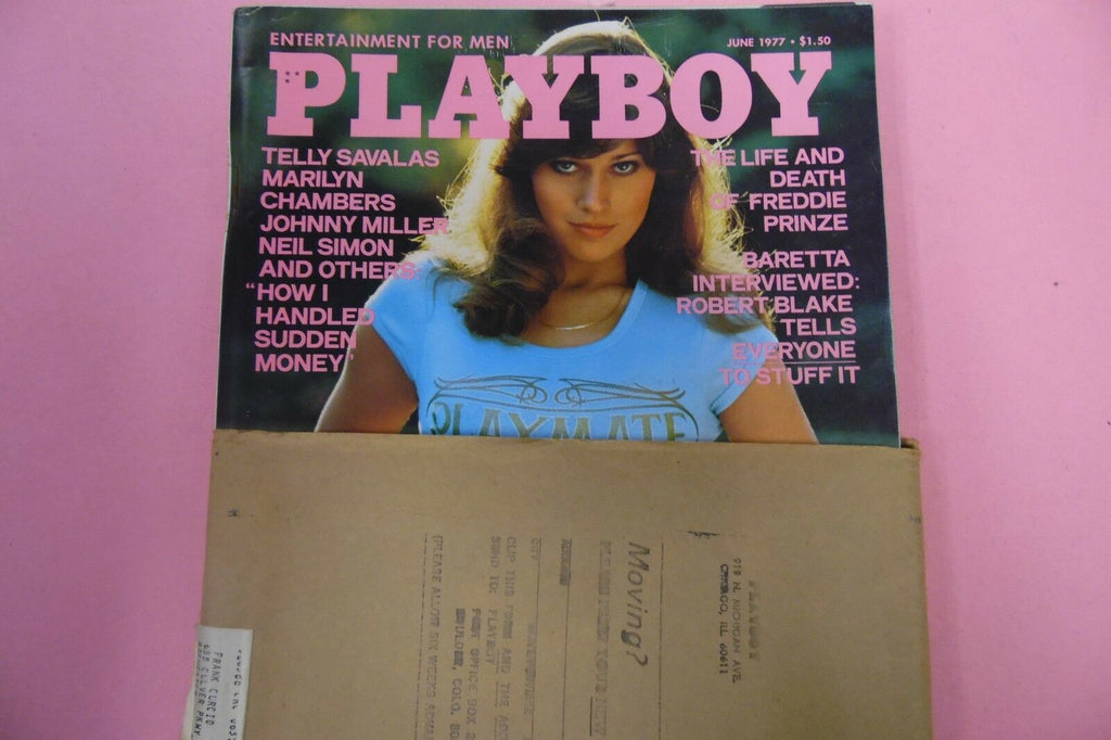 Playboy Magazine Telly Savalas/ Marilyn Chambers June 1977 010617lm-ep2