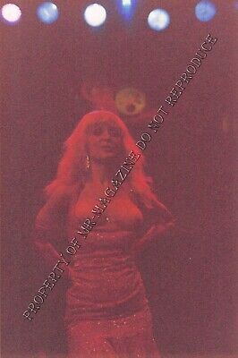 Nina Hartley Candid Original 4x6 Photo 1990s Performing Nude at Live Show 334ig