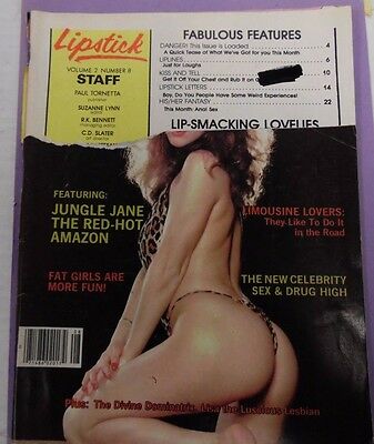 Lipstick Magazine Junle Jane Red Hot vol.2 #8 Readers Copy 12012lm-epa