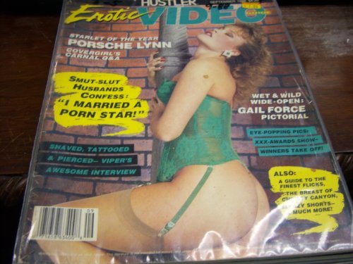 Hustler Erotic Video Guide September 1988 Starlet of the Year Porsche Lynn