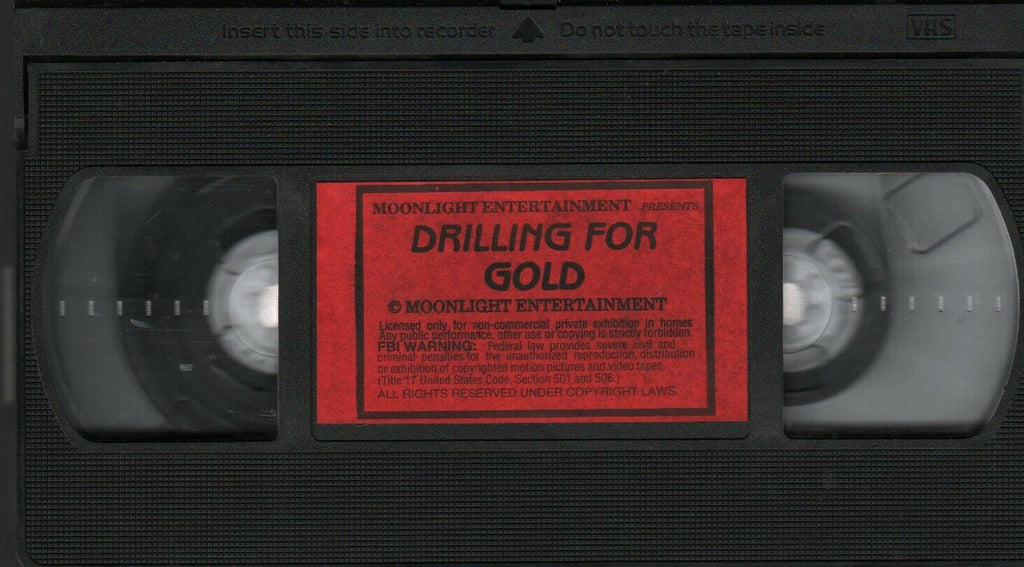 Drilling For Gold Moonlight Entertainment Adult VHS 021720AMP3