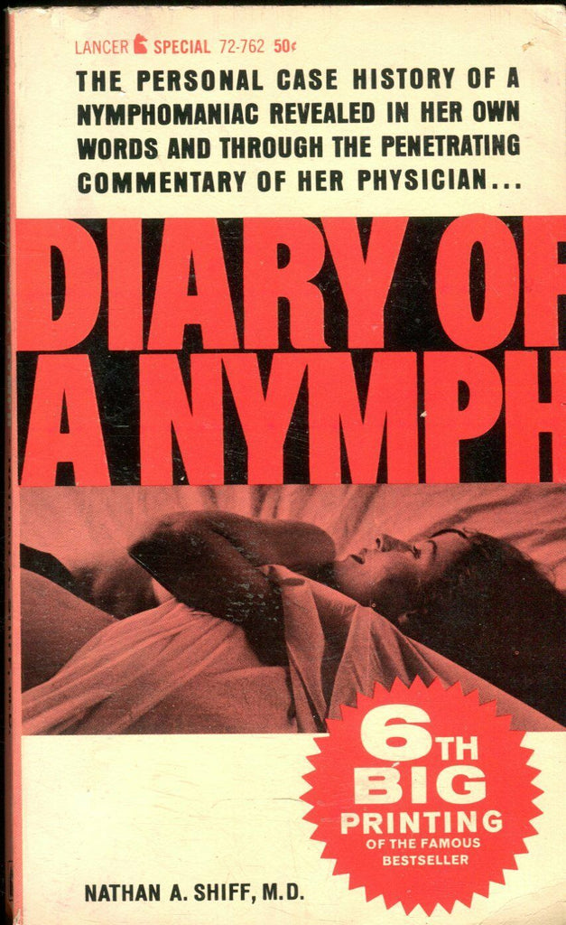 Diary Of A Nymph Novel by Nathan A. Shiff, M.D. 1961 100419lm-ep