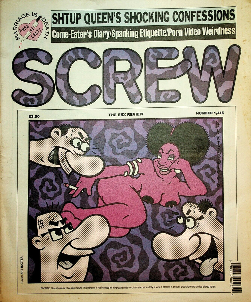 Screw Newspaper Come-Eater's Diary #1415 April 15, 1996 030220lm-ep