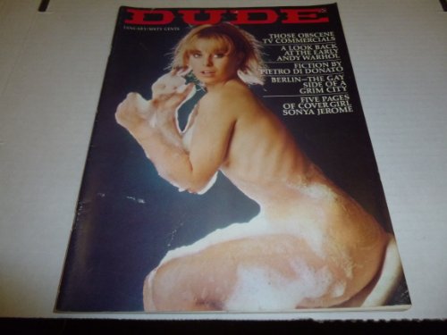 Dude Busty Adult Vintage Magazine "A Look Back At the Early Any Warhol" Vol.10 #1 Janury 1968 Cheesecake