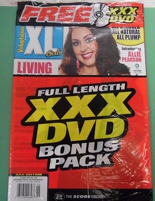 XL Girls Magazine Allie Pearson #299 2016 w/DVD new/sealed   011426lmp
