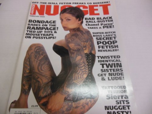 Nugget Men's Magazine "Sierra" "Gabrielle" Vol 44 Issue 2 February 2000