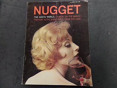 Nugget Adult Magazine Marie Barry August 1961 011816lm-ep
