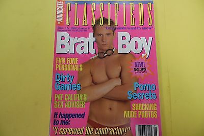 Advocate Classifieds Gay Magazine Brat Boy December 1992 070816lm-ep