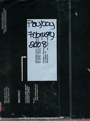 Playboy Magazine February 2008 new/sealed 070814lm-epa