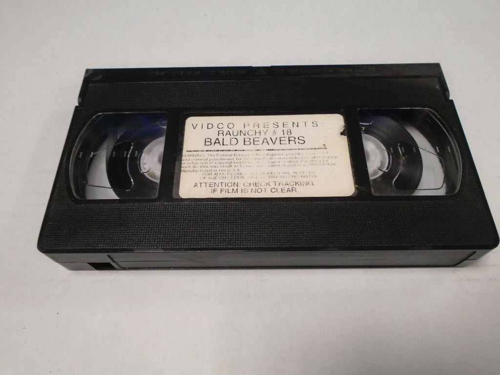 Bald Beavers #18 Raunchy Vidco Adult VHS 021519AMP