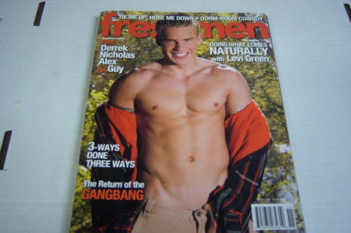 Freshmen Gay Adult Magazine "Doing What Comes Naturally with Levi Green" November 2007