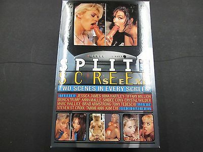 Split Screen Sex Vol 6 Jessica James Nina Hartley Wave Ent Adult VHS 031015amp