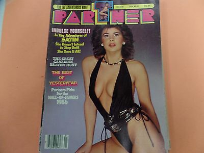 Partner Busty Magazine Satin Does It All January 1987 051216lm-ep