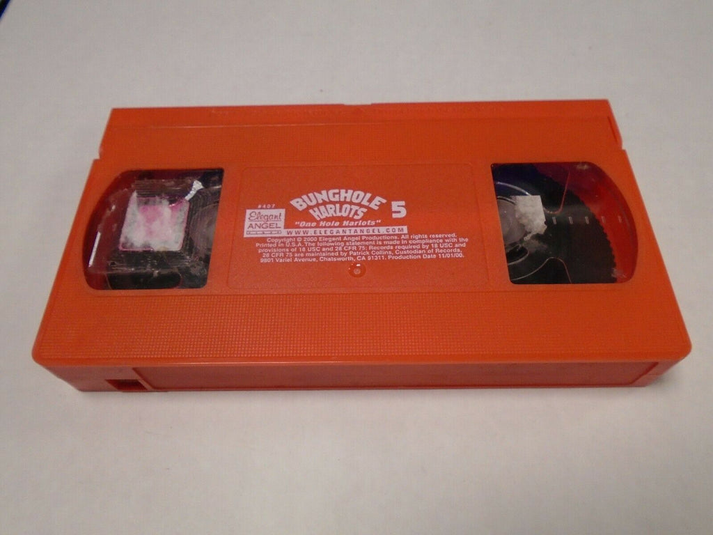 Bunghole Harlots 5 One Hole Harlots Elegant Angel Adult VHS 021419AMP3