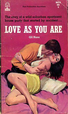 Love As You Are Adult Novel by Gil Hara 1966 042314lm-epa