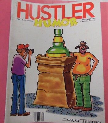 Hustler Humor Magazine November 1985 060313lm-epa